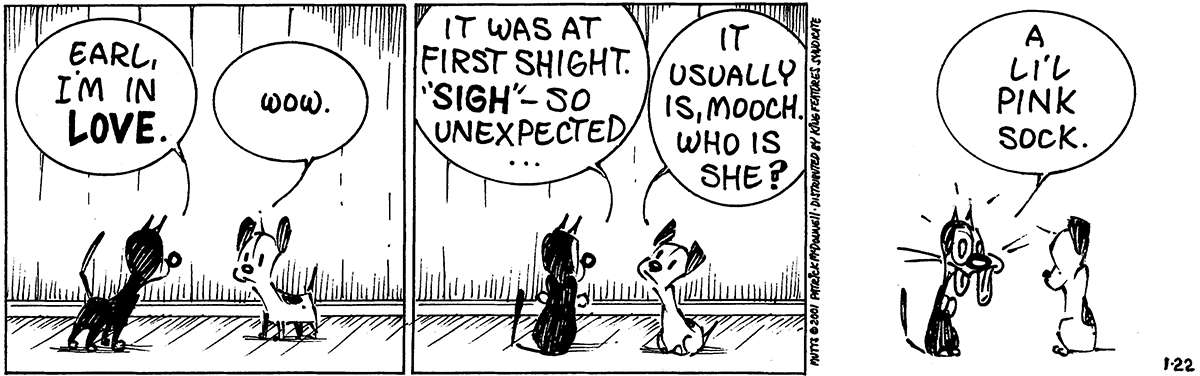 January 22 2001, Daily Comic Strip – MUTTS