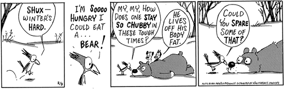 February 3 1997, Daily Comic Strip