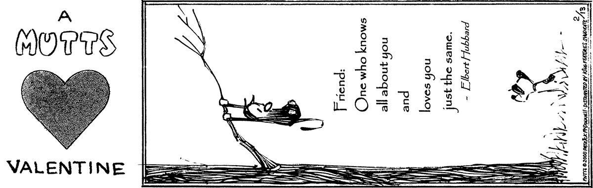 February 13 2008, Daily Comic Strip – MUTTS