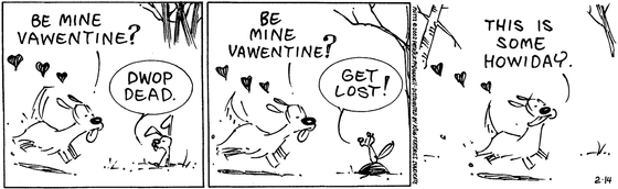 February 14 2002, Daily Comic Strip
