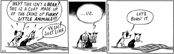 February 14 1996, Daily Comic Strip