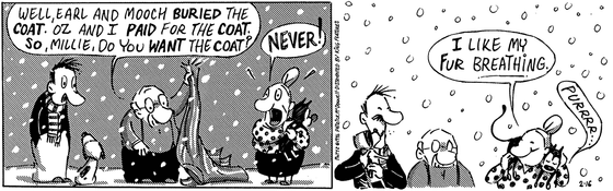 February 16 1996, Daily Comic Strip