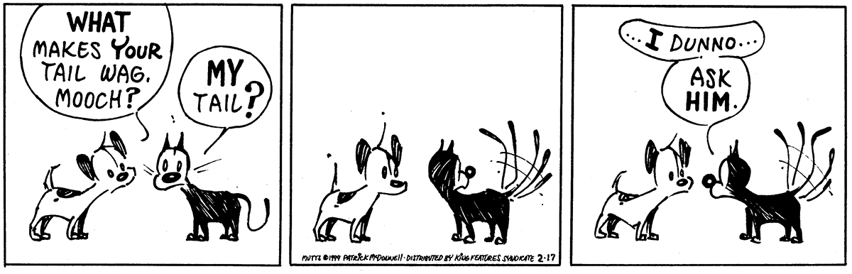 February 17 1999, Daily Comic Strip – MUTTS