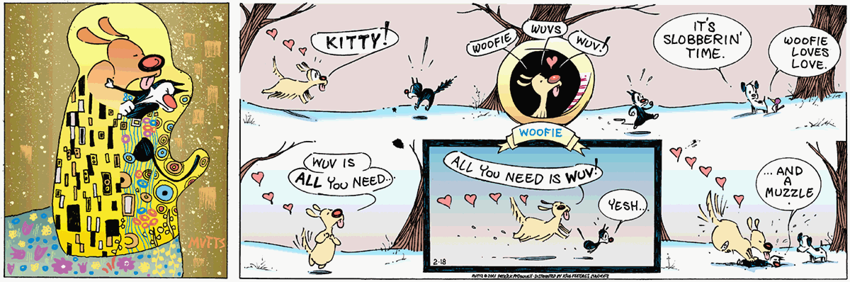 February 18 2001, Sunday Comic Strip