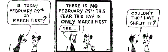 March 1 2023, Daily Comic Strip