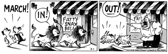 March 1 1999, Daily Comic Strip
