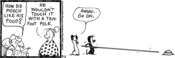 March 6 2003, Daily Comic Strip
