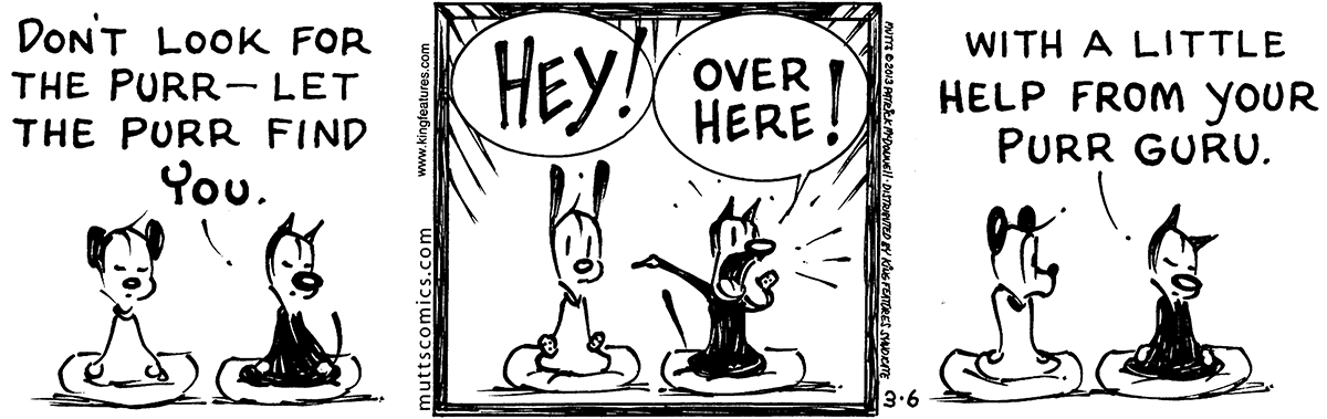 March 6 2013, Daily Comic Strip – MUTTS