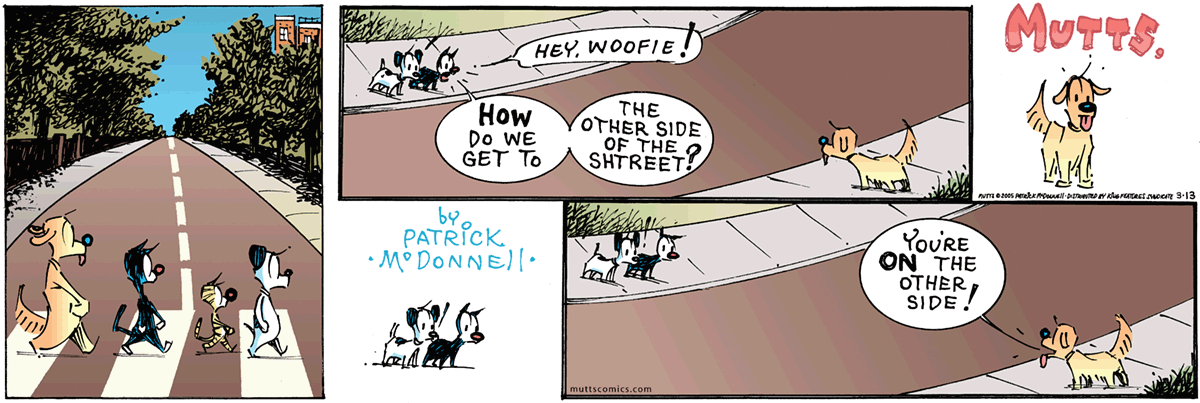 March 13 2005, Sunday Comic Strip