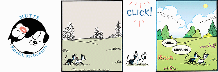 March 19 2017, Sunday Comic Strip – MUTTS