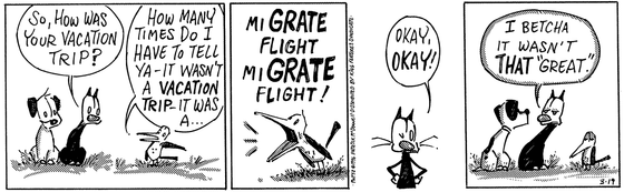 March 19 1996, Daily Comic Strip