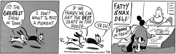 March 25 1996, Daily Comic Strip