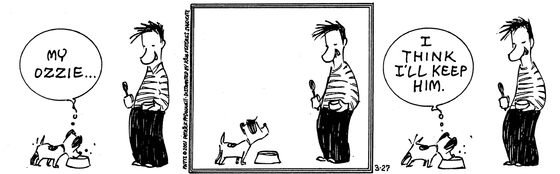March 27 2001, Daily Comic Strip