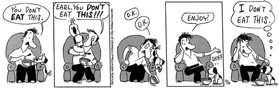 April 25 1996, Daily Comic Strip