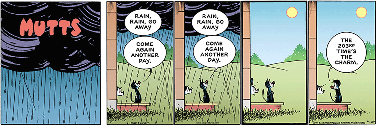 April 29 2018, Sunday Comic Strip – MUTTS