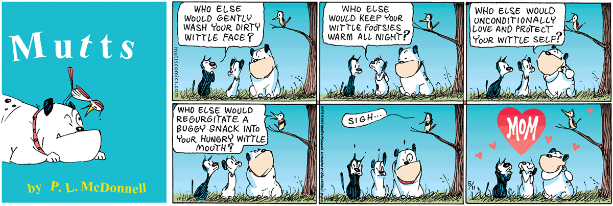 May 11 2003, Sunday Comic Strip – MUTTS