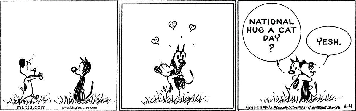 June 4 2021, Daily Comic Strip – MUTTS