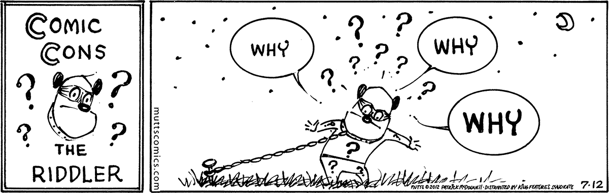 Chris Rutter Comic July 12 2012, Daily Comic Strip – MUTTS