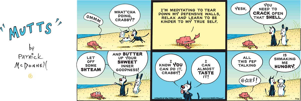 July 31 2022, Sunday Comic Strip – MUTTS