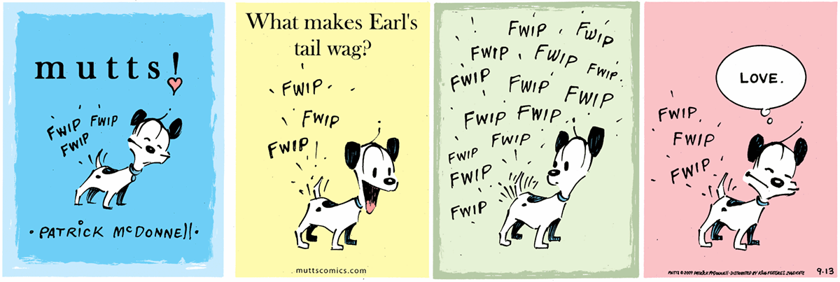 September 13 2009, Sunday Comic Strip – MUTTS