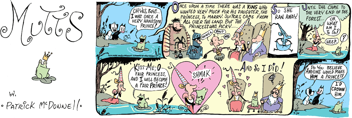 September 24 1995, Sunday Comic Strip