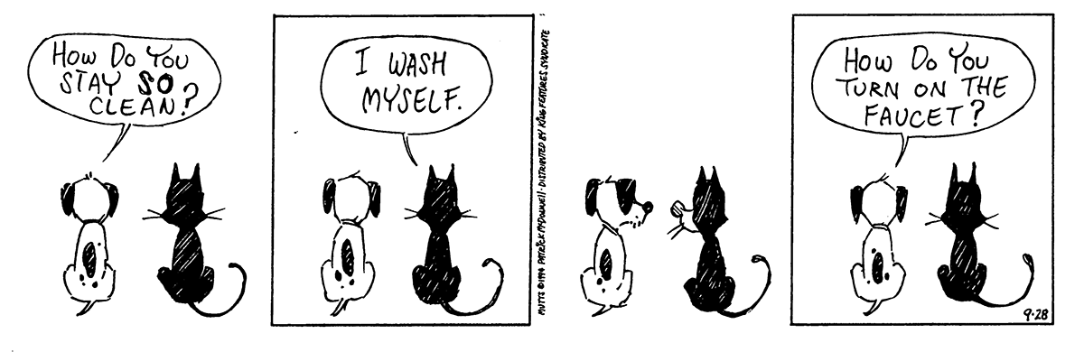 September 28 1994, Daily Comic Strip – MUTTS