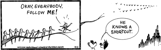 October 2 2001, Daily Comic Strip