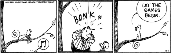 October 4 2000, Daily Comic Strip