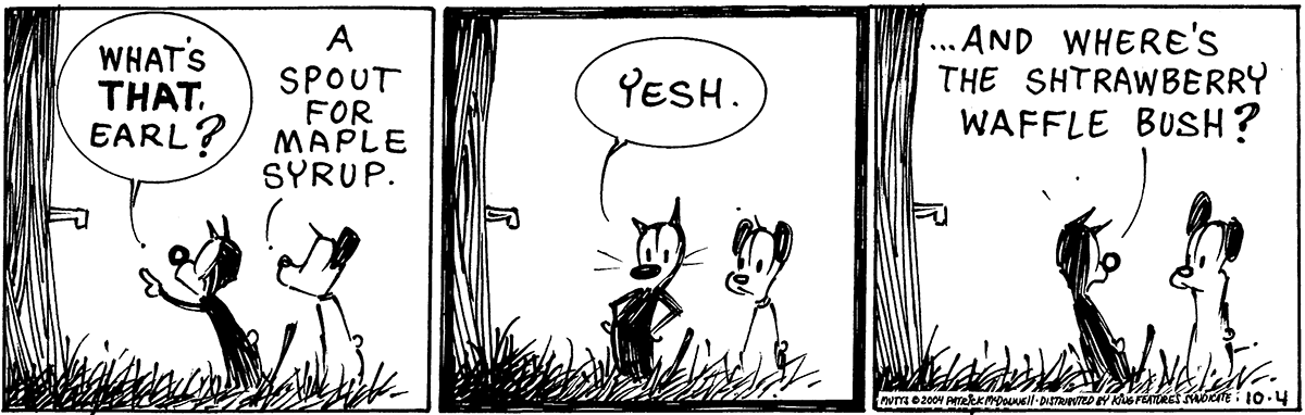 October 4 2004, Daily Comic Strip – MUTTS