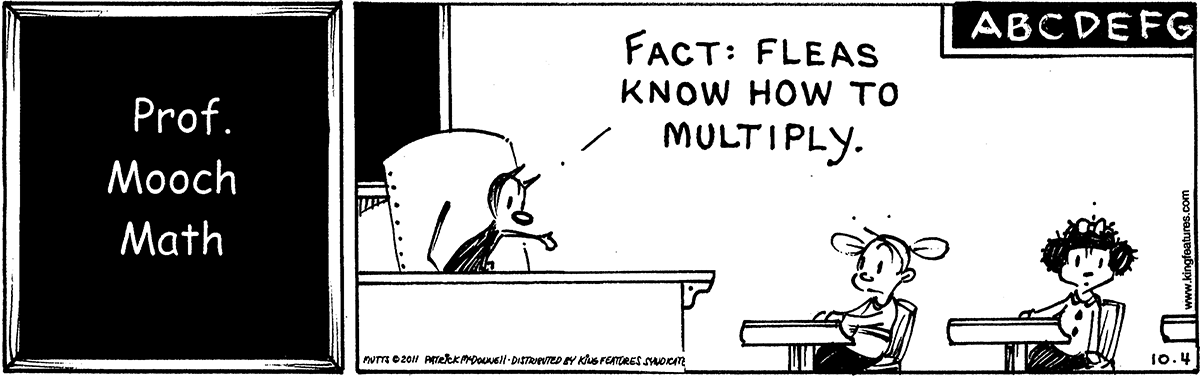 October 4 2011, Daily Comic Strip – MUTTS