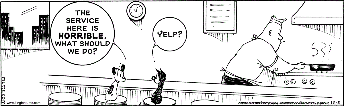 October 5 2022, Daily Comic Strip – MUTTS