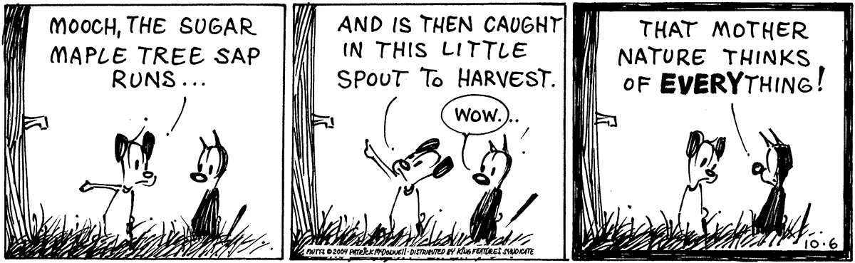 October 6 2004, Daily Comic Strip – MUTTS