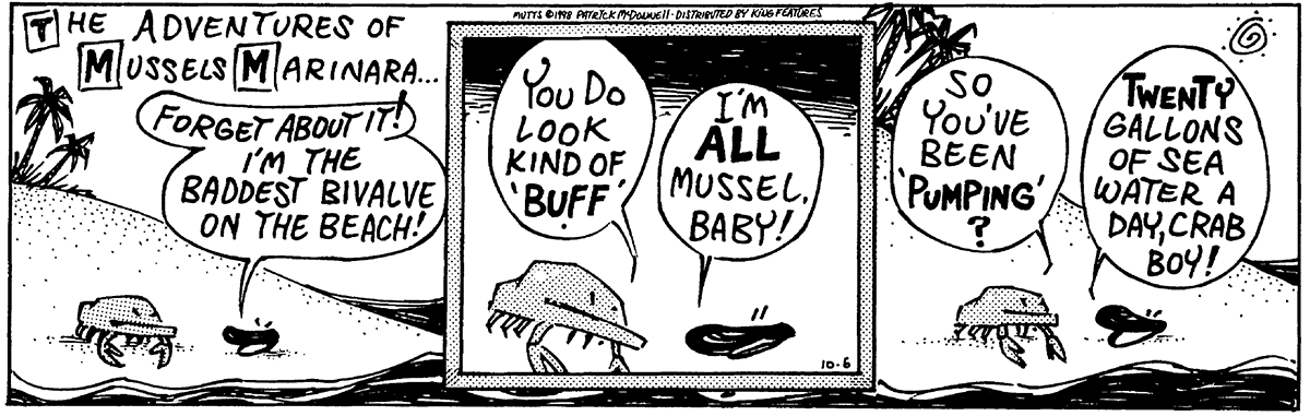 October 6 1998, Daily Comic Strip – MUTTS