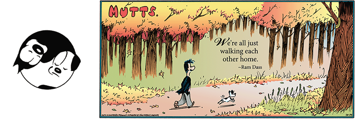 October 14 2018, Sunday Comic Strip – MUTTS