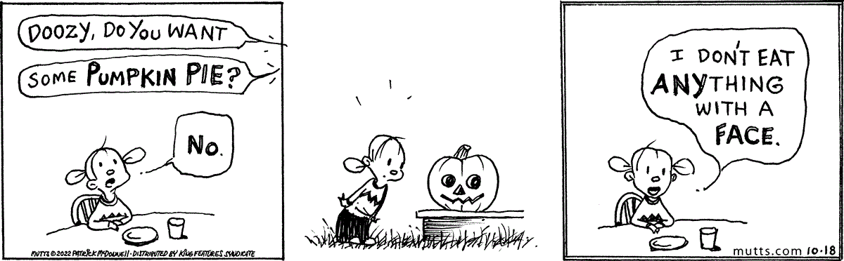 October 18 2022, Daily Comic Strip – MUTTS