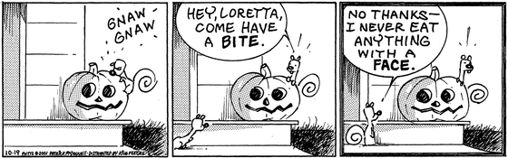 October 19 2001, Daily Comic Strip