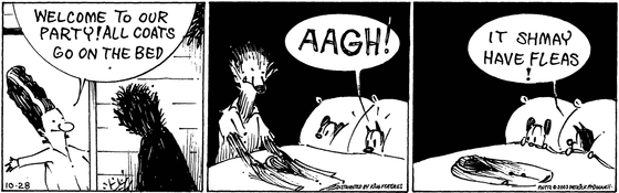 October 28 2003, Daily Comic Strip