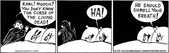 October 29 2003, Daily Comic Strip