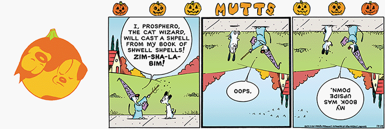 October 29 2017, Sunday Comic Strip – MUTTS