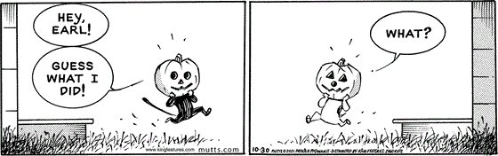 October 30 2021, Daily Comic Strip