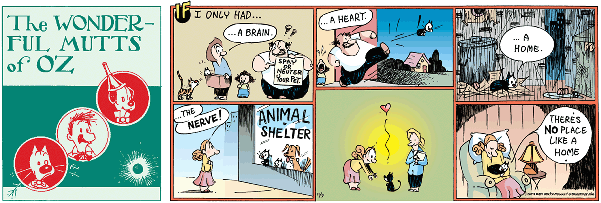 November 7 1999, Sunday Comic Strip
