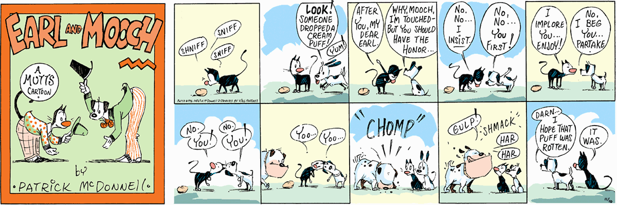 November 10 1996, Sunday Comic Strip – MUTTS
