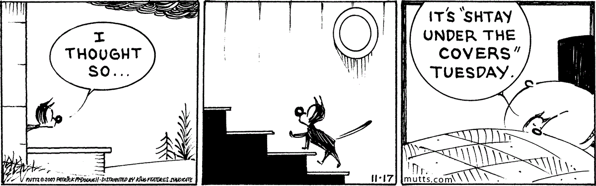 November 17 2020, Daily Comic Strip – MUTTS