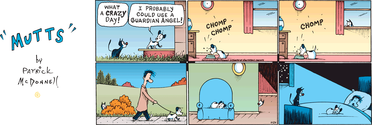 November 20 2022, Sunday Comic Strip – MUTTS