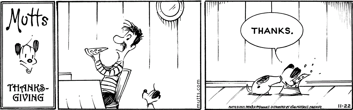 November 22 2021, Daily Comic Strip – MUTTS