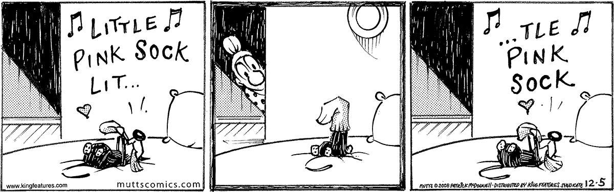 December 5 2008, Daily Comic Strip – MUTTS