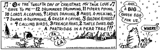 December 17 1998, Daily Comic Strip