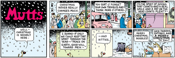 December 24 2000, Sunday Comic Strip