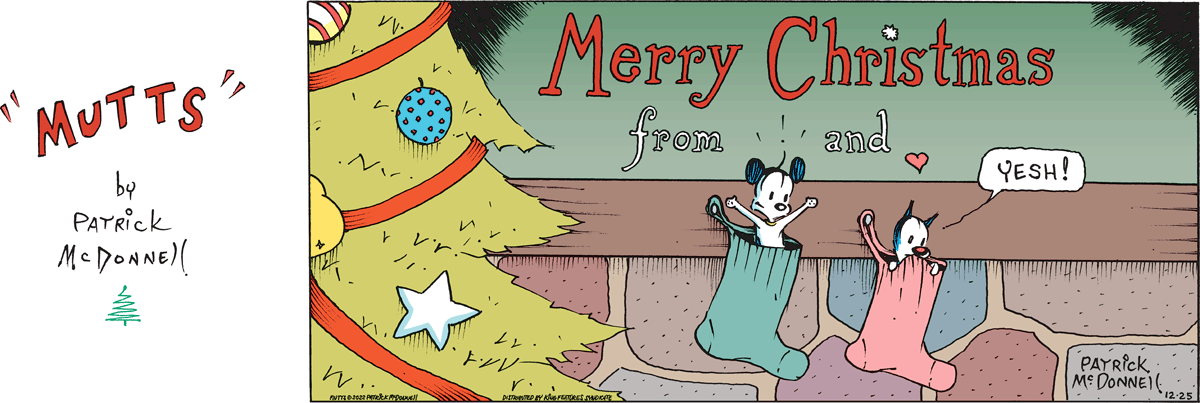 December 25 2022, Sunday Comic Strip – MUTTS