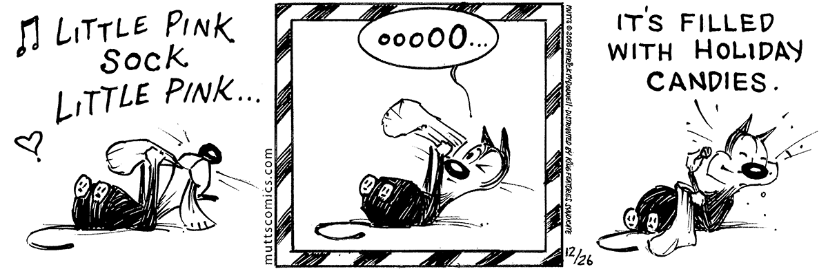 December 26 2008, Daily Comic Strip – MUTTS